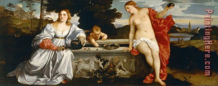 Titian Sacred and Profane Love - 1514